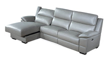 Load image into Gallery viewer, Swiss - Full Cow Leather Sofa with Chaise
